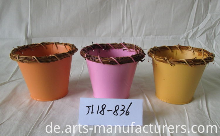 Rattan-Blumentopf Rattan flower pot